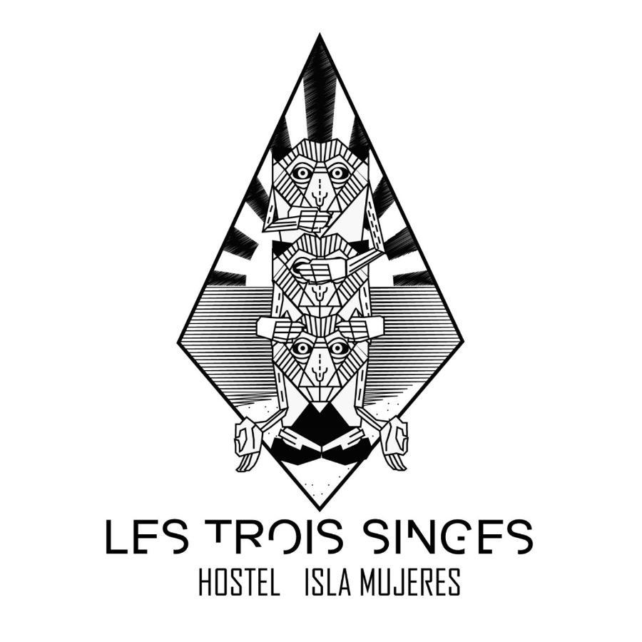 Les Trois Singes - Friendly Hostel Исла Мухерес Екстериор снимка